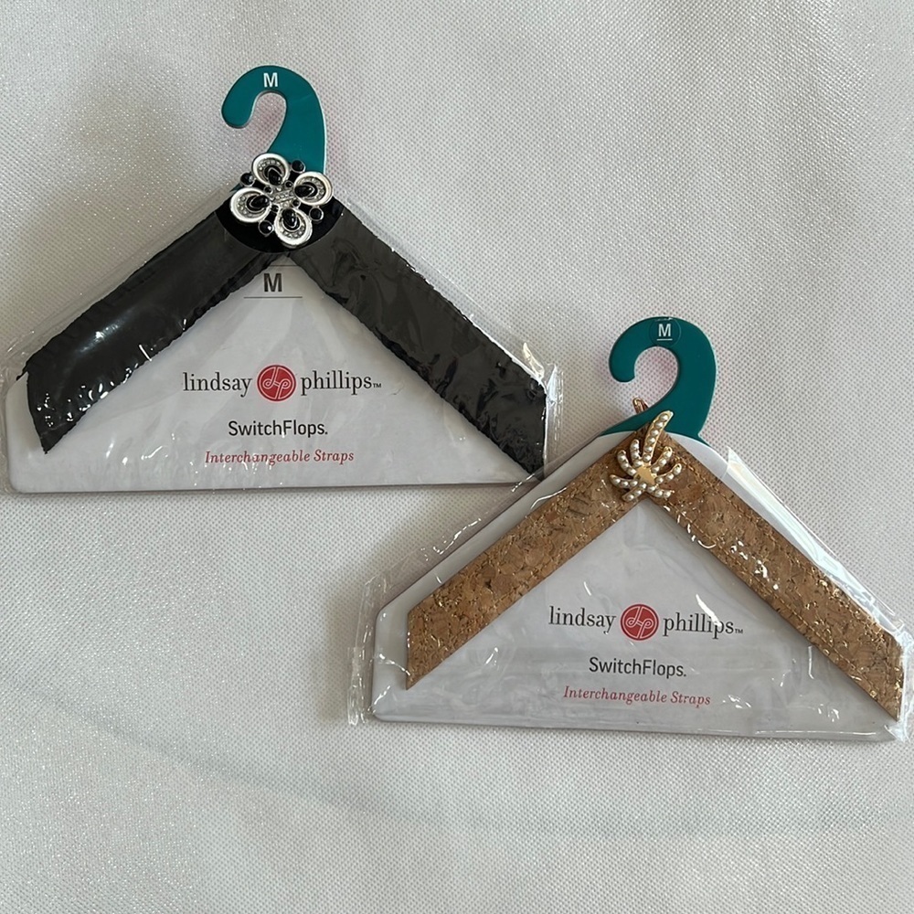 Lindsay Phillips set of 2 SwitchFlops Straps size M (7-8)